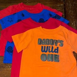 4 tshirt 24m boys